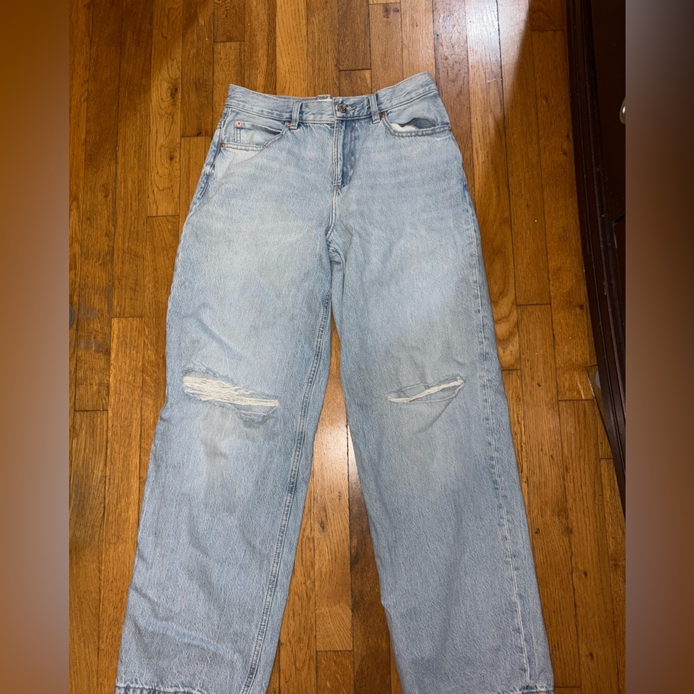 Garage low rise baggy jeans